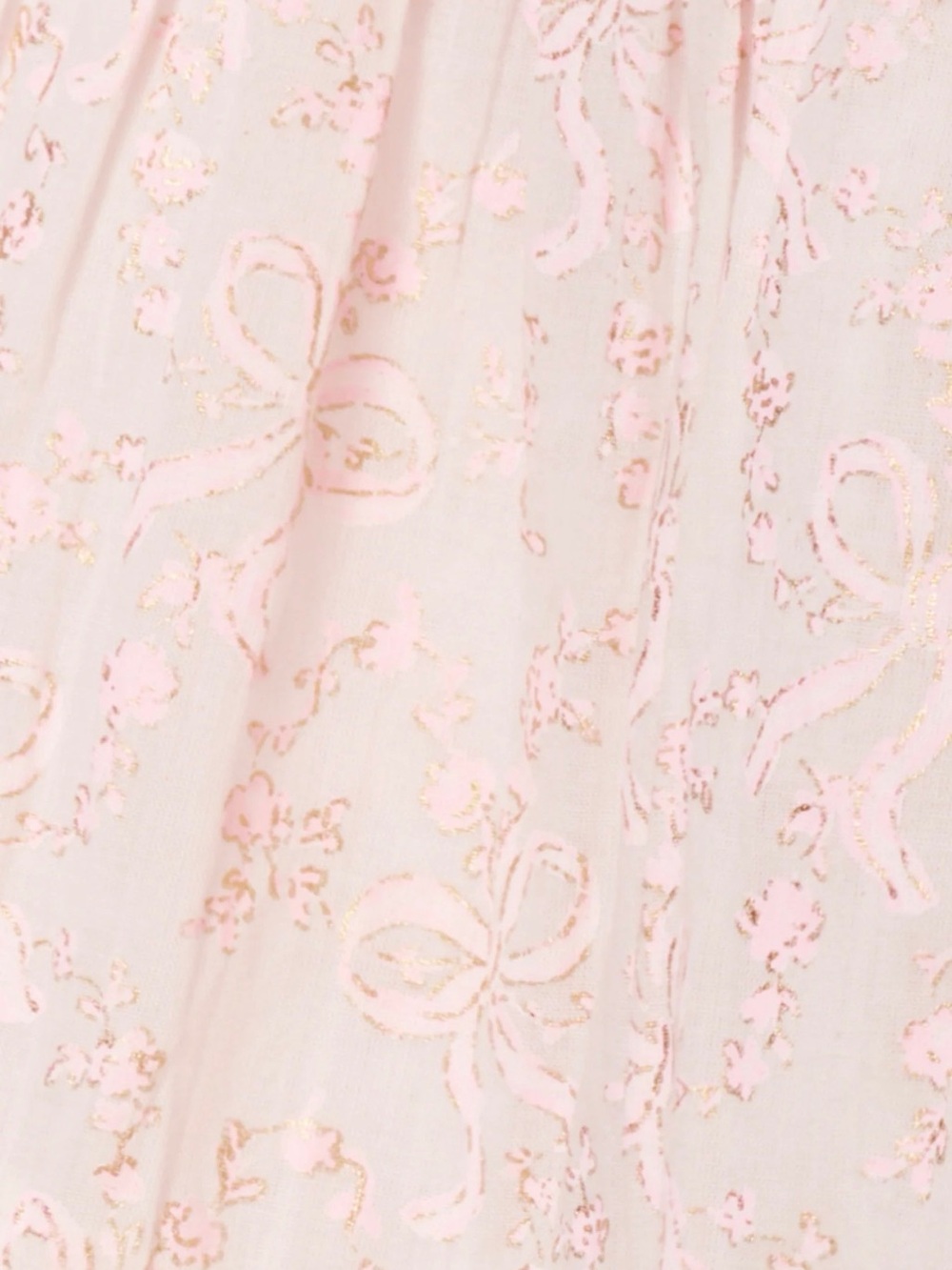 LoveShackFancy Blush Lace Button-Front Cami - Picture 2 of 7